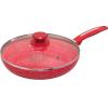 Walton Ceramic Coated Fry Pan with Glass Lid 26cm (WCW-FPCeramic26)